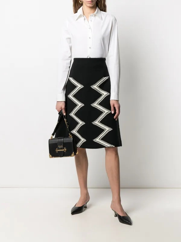 シャネル　台形ニットスカート 38 Yahoo!オークション -「シャネル ニットスカート」(台形スカート（ミニ