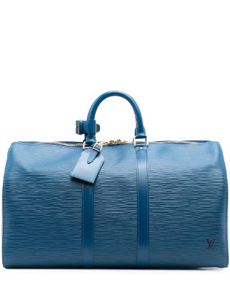 Louis Vuitton Keepall 45 Epi Duffle Bag