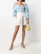 Image 2 of Federica Tosi sweetheart-neck puff-sleeved blouse