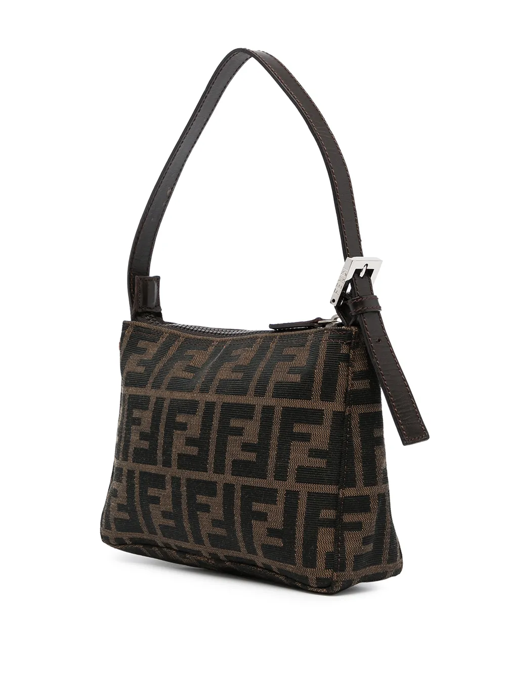 фото Fendi pre-owned сумка-тоут с узором zucca