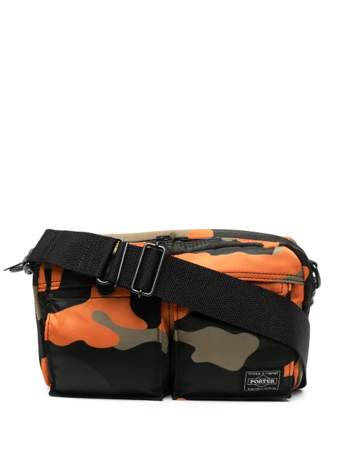 Porter-Yoshida & Co. camouflage print shoulder bag