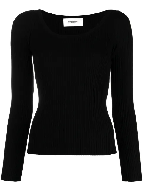 Sportmax ribbed knit jumper 