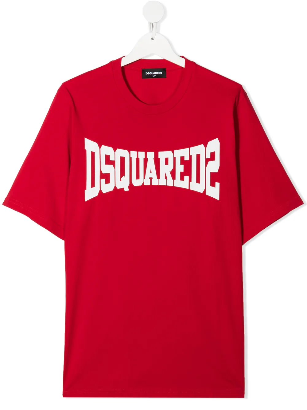 

Dsquared2 Kids playera con logo estampado - Rojo