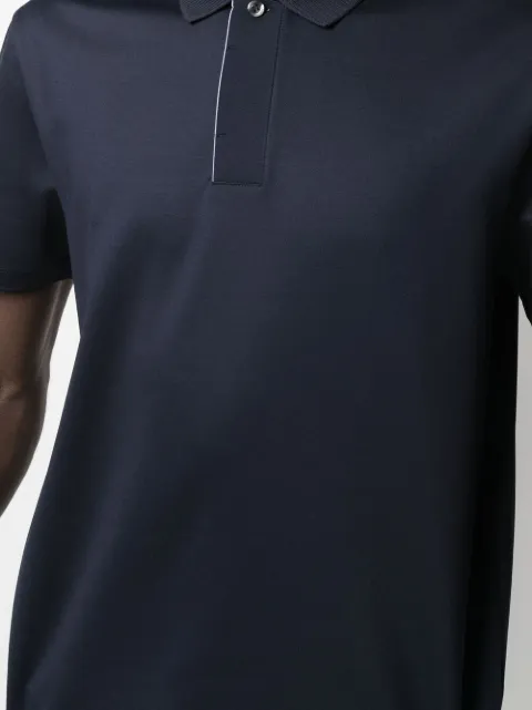 Boss Hugo Boss blue short-sleeve polo 