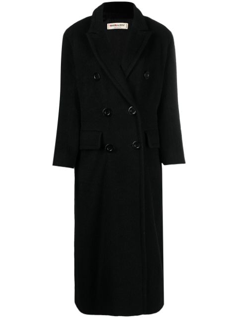 Yves Saint Laurent Pre-Owned double-breasted wool peacoat