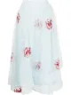 Image 1 of Simone Rocha embroidered tulle skirt