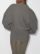 LVIR puff-sleeve wool jumper