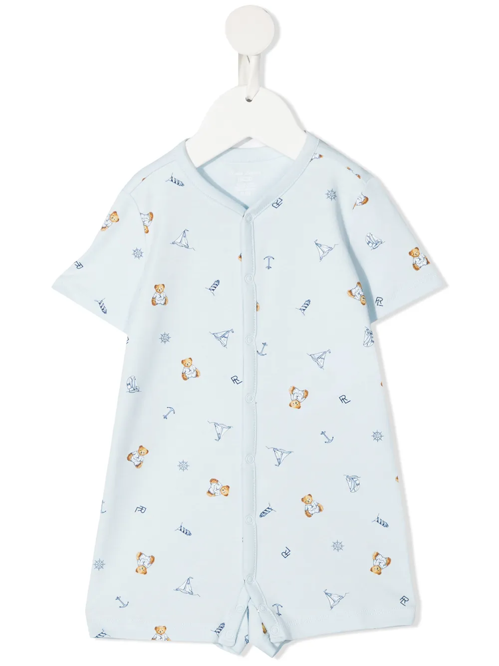 Ralph Lauren Kids пижама с узором Toy Bear