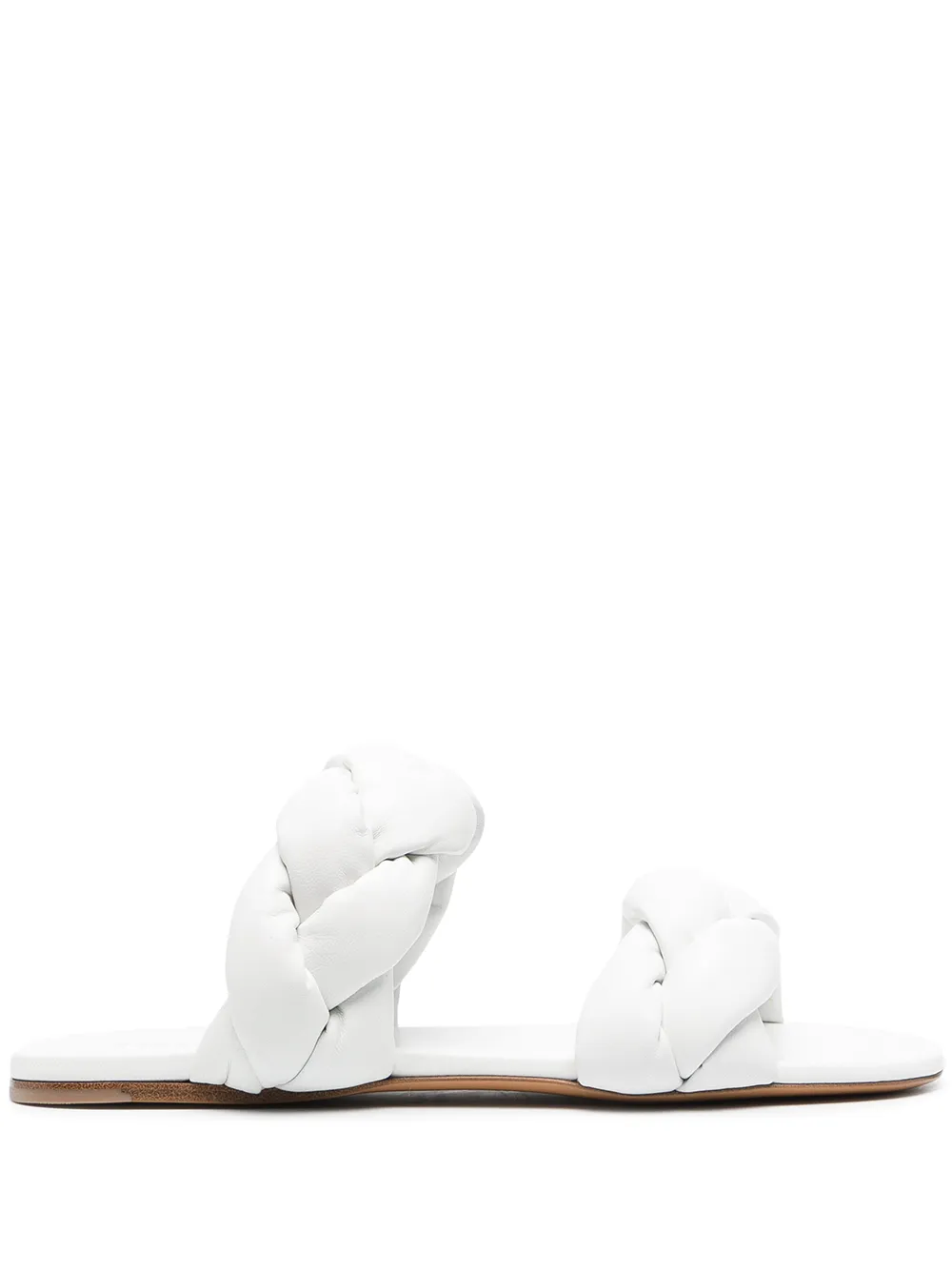 miu miu padded sandals