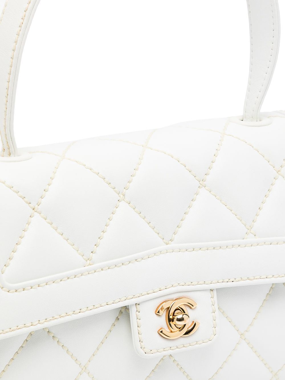 фото Chanel pre-owned сумка wild stitch 2005-го года