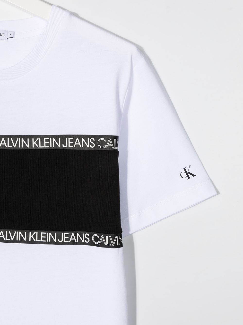 фото Calvin klein kids футболка с логотипом