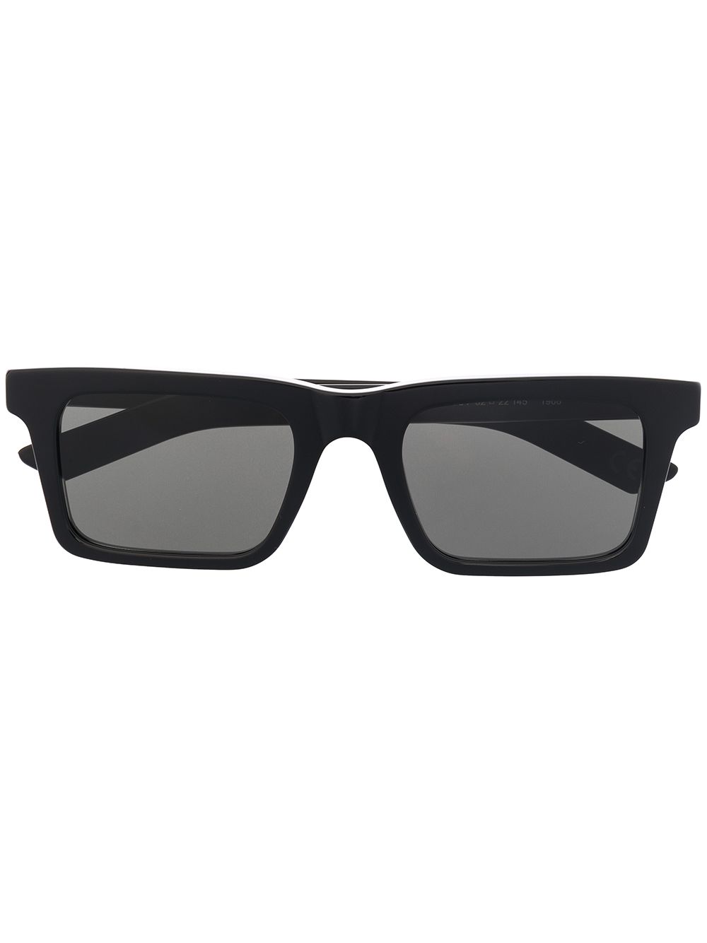 Retrosuperfuture 1968 rectangle sunglasses - Black