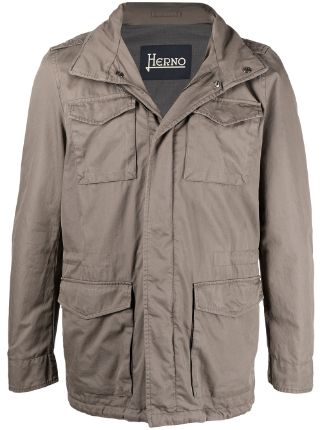 herno military jacket