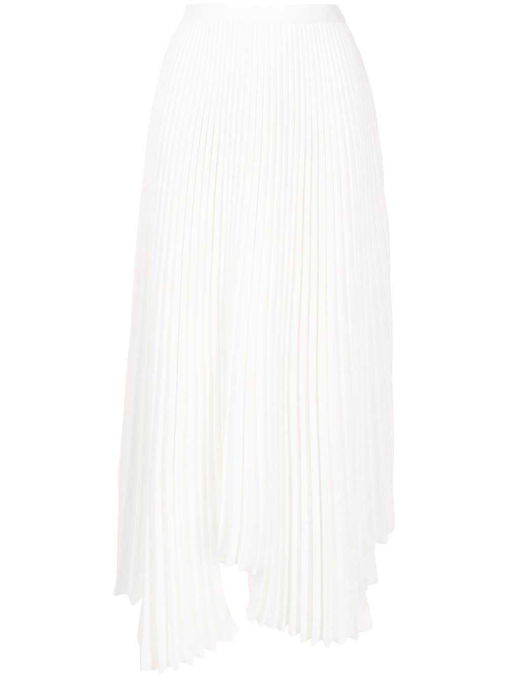 Shop Plan C asymmetric midi skirt with Express Delivery - FARFETCH