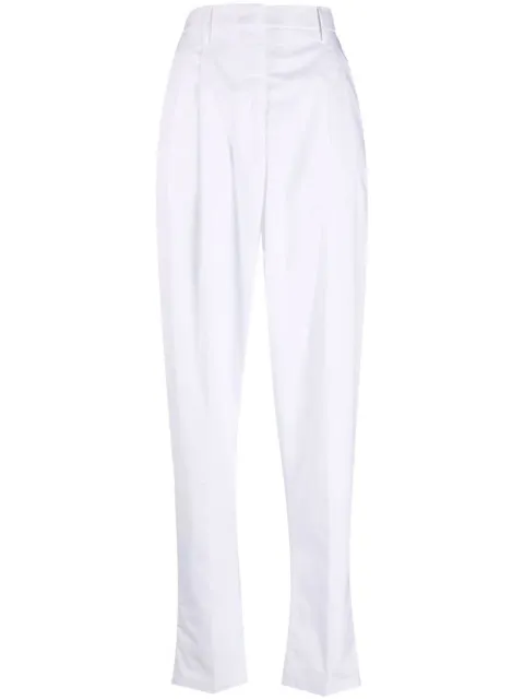 Nº21 high-waisted tapered trousers