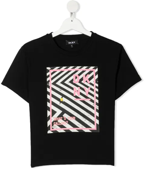 Dkny Kids تيشيرت بطبعة جرافيك