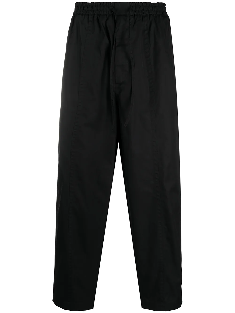 

Jil Sander straight-leg cropped trousers - Black