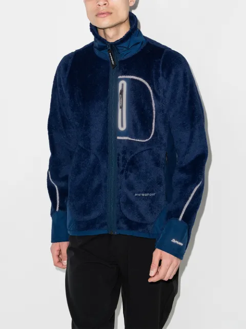 and wander high loft fleece moletom com capuz