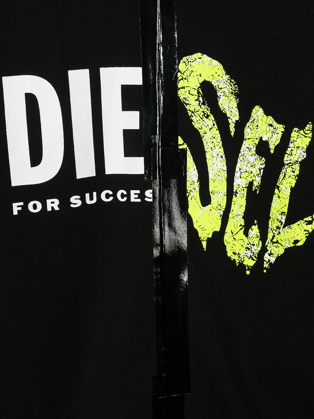 фото Diesel kids деконструированная толстовка