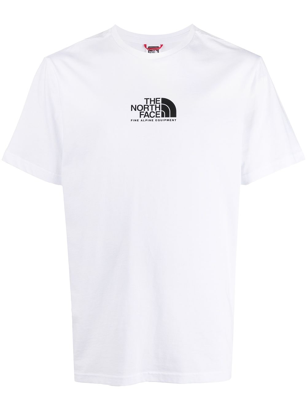 Shop The North Face Logo-print Cotton T-shirt In White