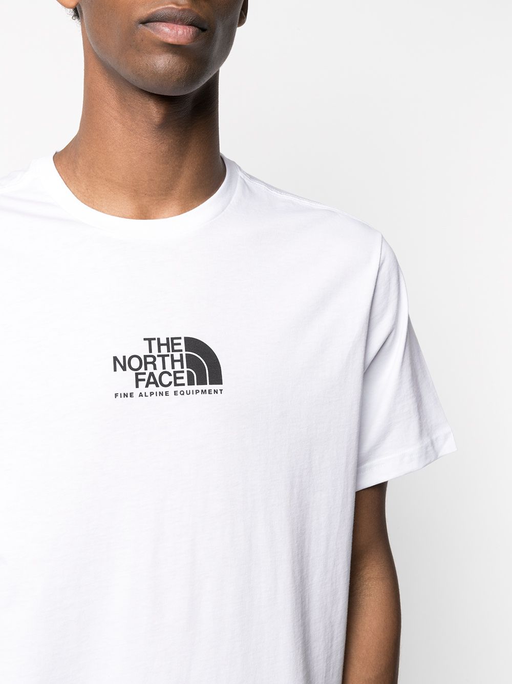 The North Face logo-print Cotton T-Shirt - Farfetch