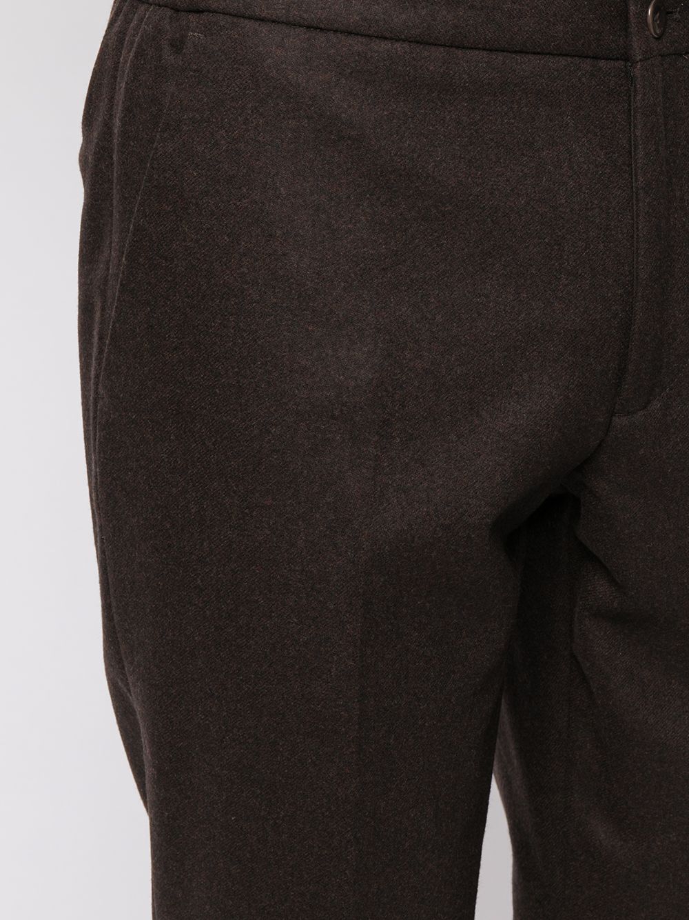 фото Incotex меланжевые брюки кроя слим