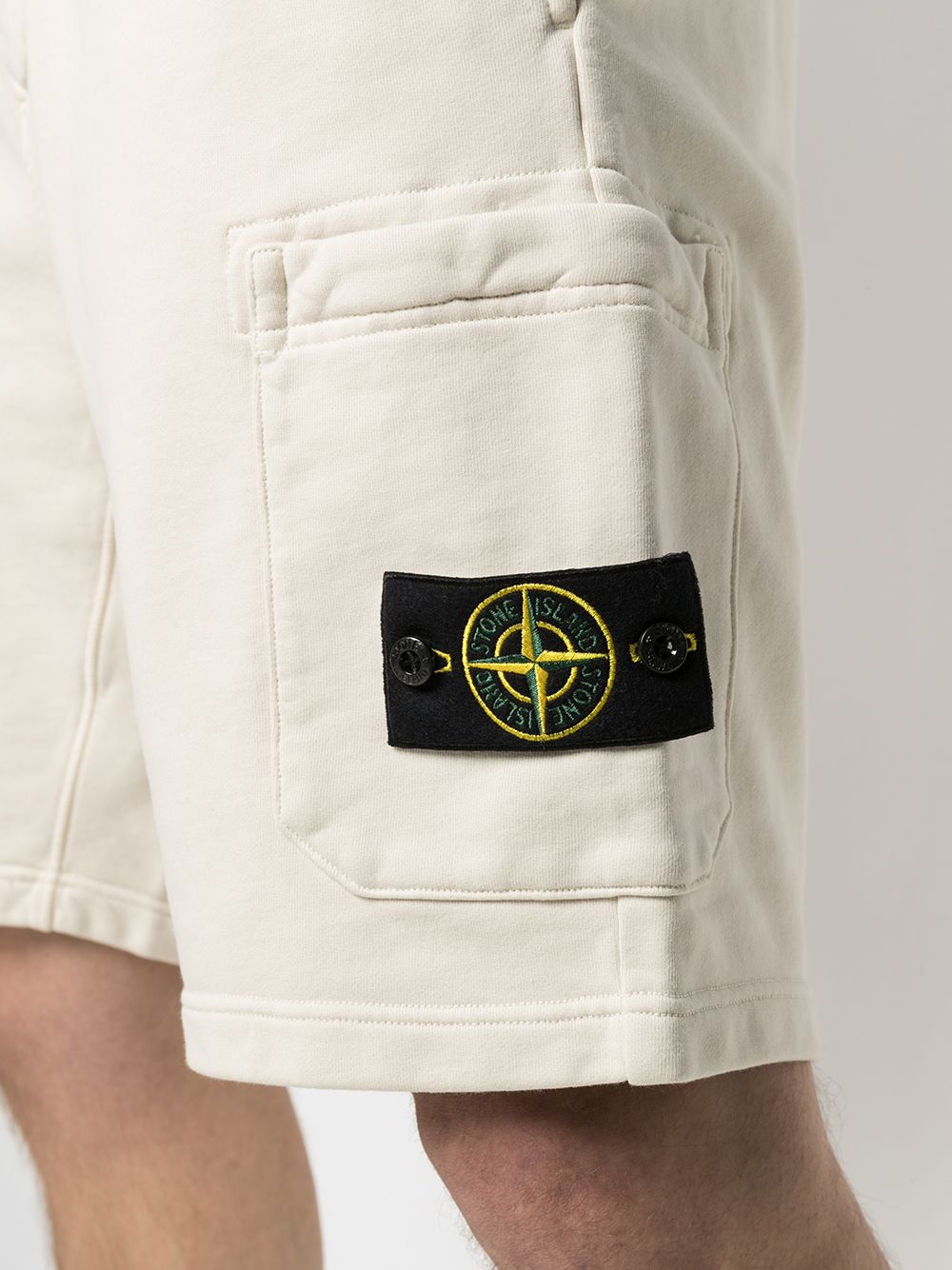 фото Stone island шорты с нашивкой-логотипом