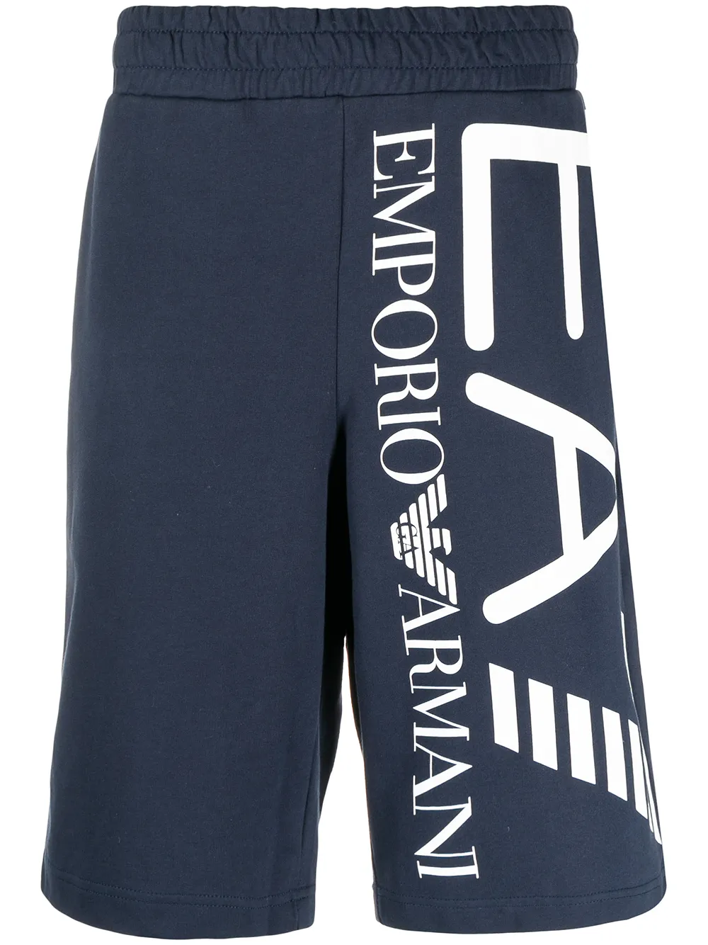 фото Ea7 emporio armani спортивные шорты с логотипом