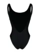Image 2 of Moschino logo-print swimsuit