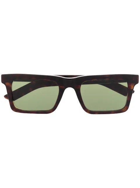 Retrosuperfuture tortoiseshell-effect square sunglasses