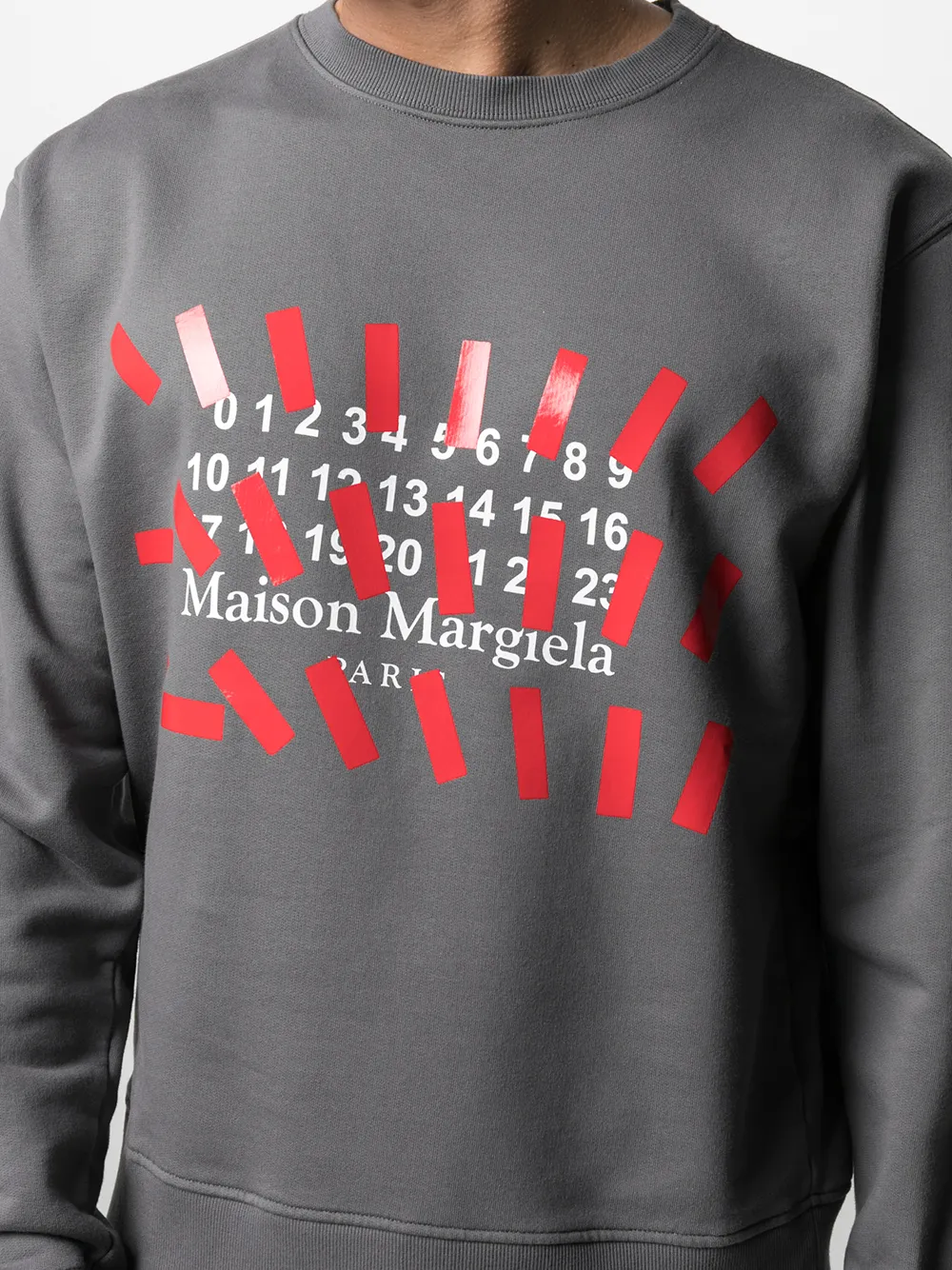 фото Maison margiela толстовка с логотипом