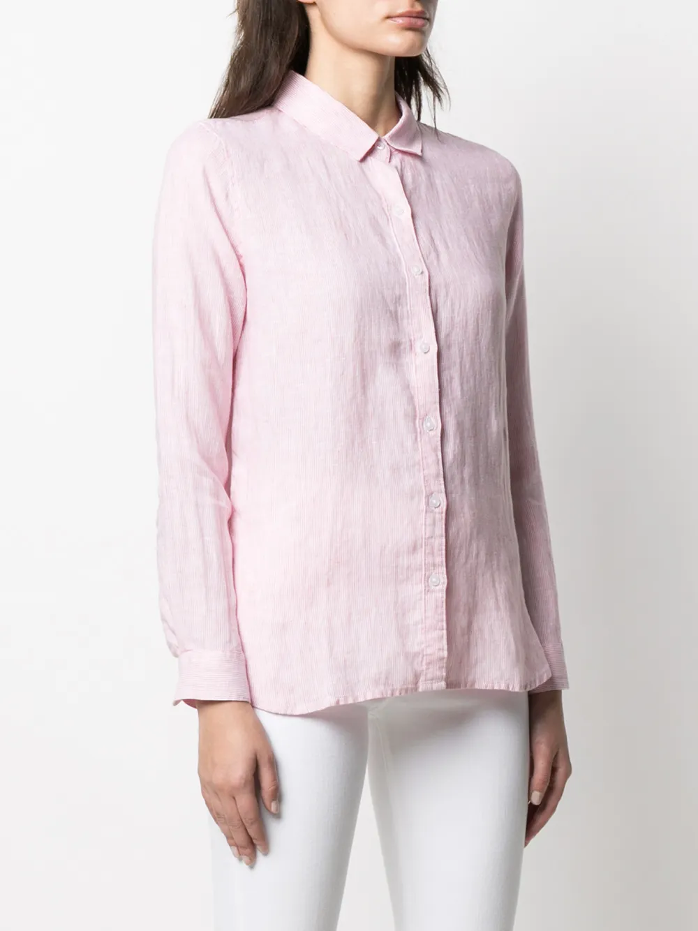  Barbour Long-sleeve Buttoned Shirt - Pink 