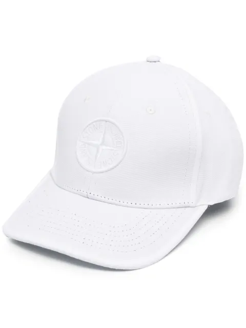 Stone Island Junior embroidered logo baseball cap
