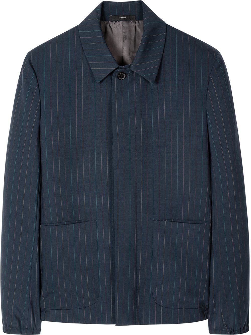 40%OFF！＜Farfetch＞ Paul Smith ストライプ シャツジャケット - ブルー