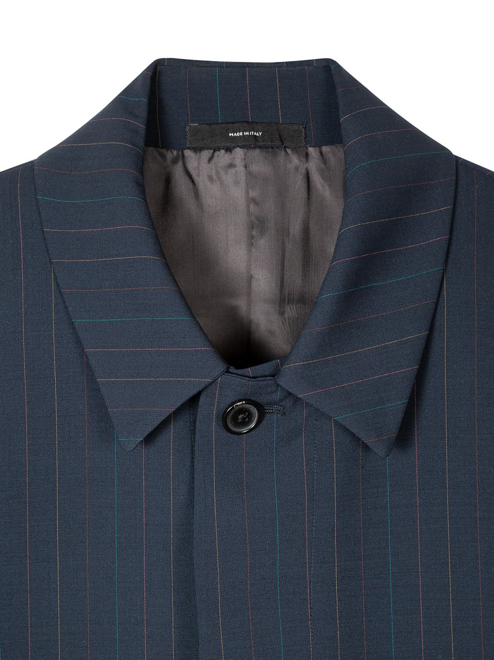 Paul Smith Shirtjack met krijtstreep - Blauw