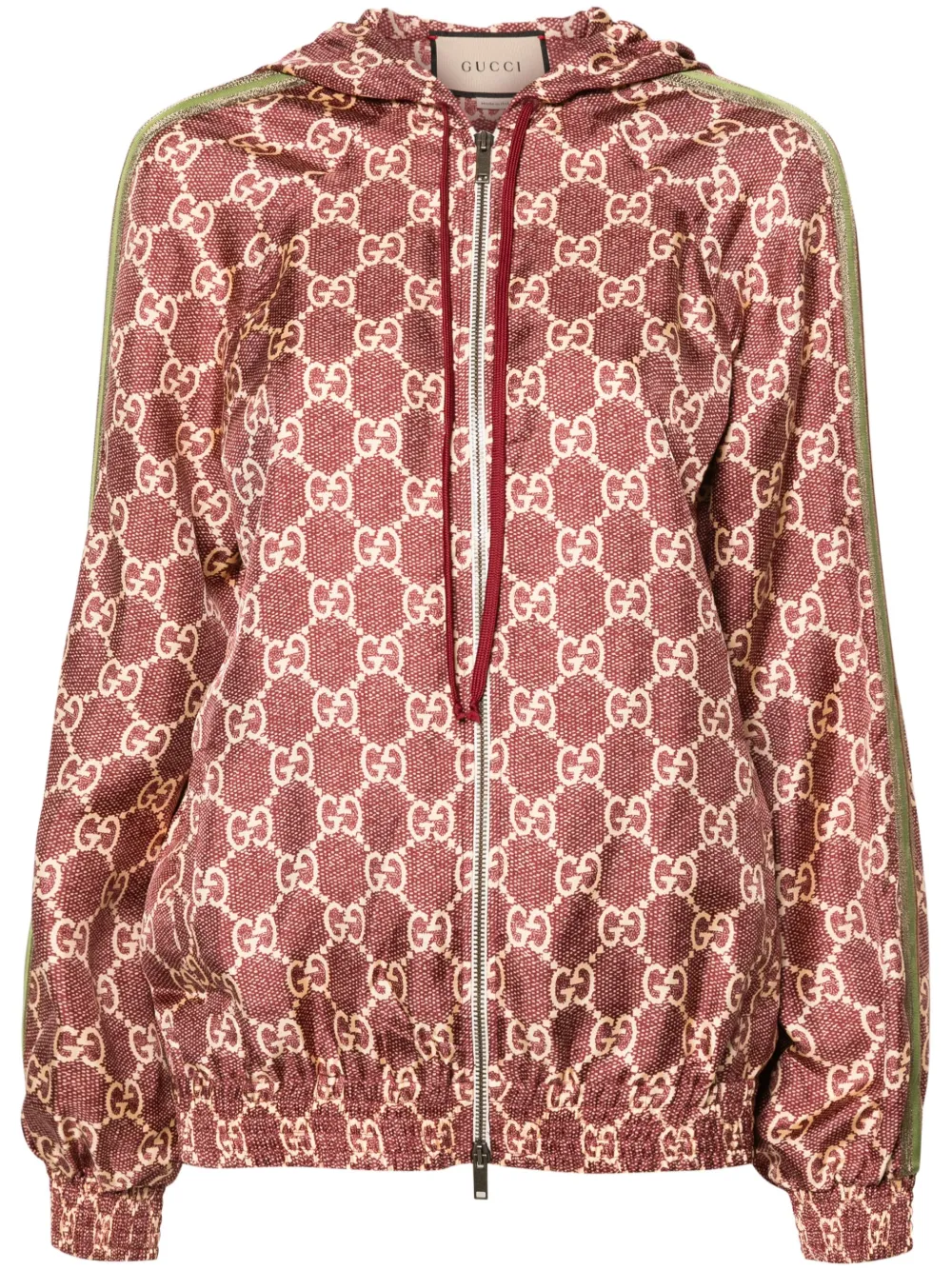 Gucci GG Supreme Silk Jacket - Farfetch