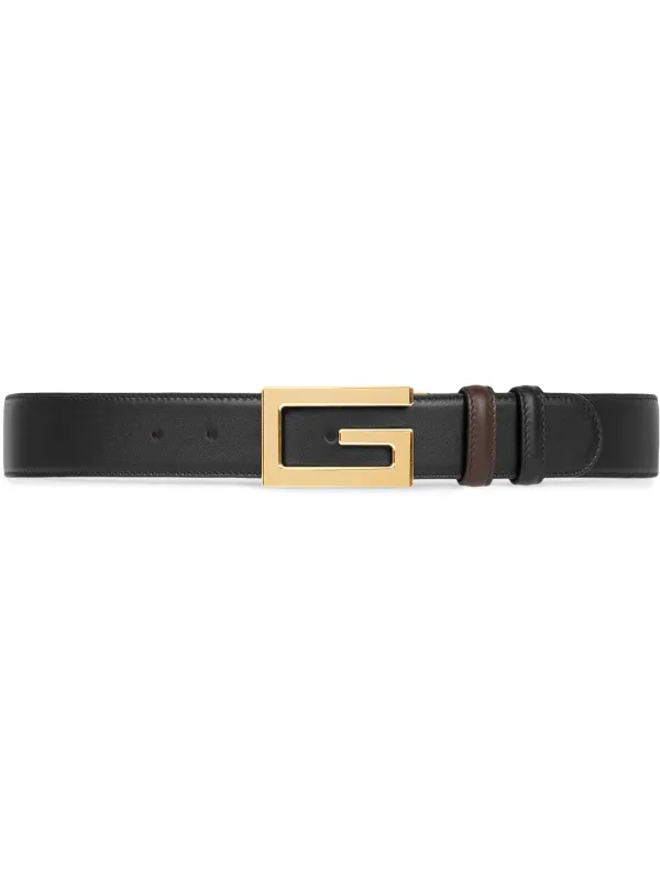 guccissima belt with square g