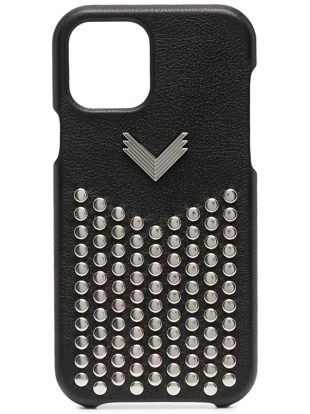 

Manokhi funda para iPhone 12 Pro con apliques - Negro