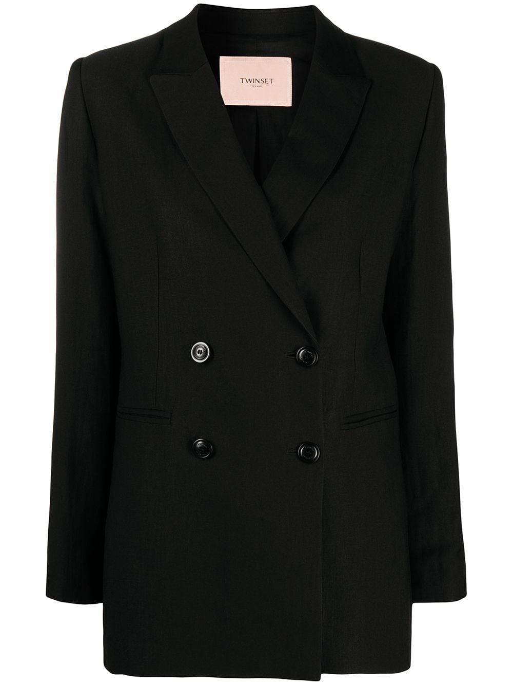 

TWINSET double-breasted blazer - Black