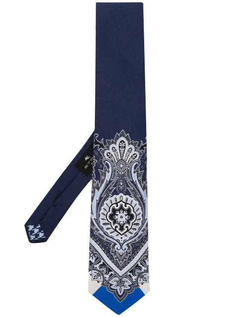 ETRO paisley-print silk tie