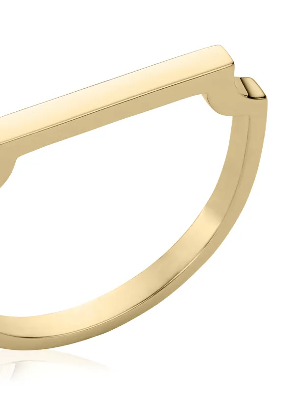 Monica Vinader Signature Thin Ring | Gold | FARFETCH SG