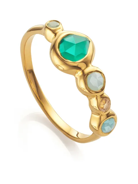 Monica Vinader Siren tonal half eternity ring