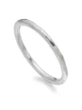 Monica Vinader Siren hammered ring - Silver