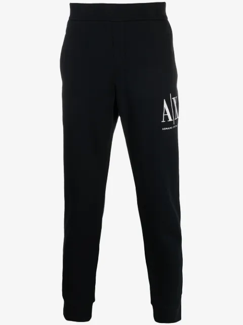 Armani Exchange pants con logo bordado