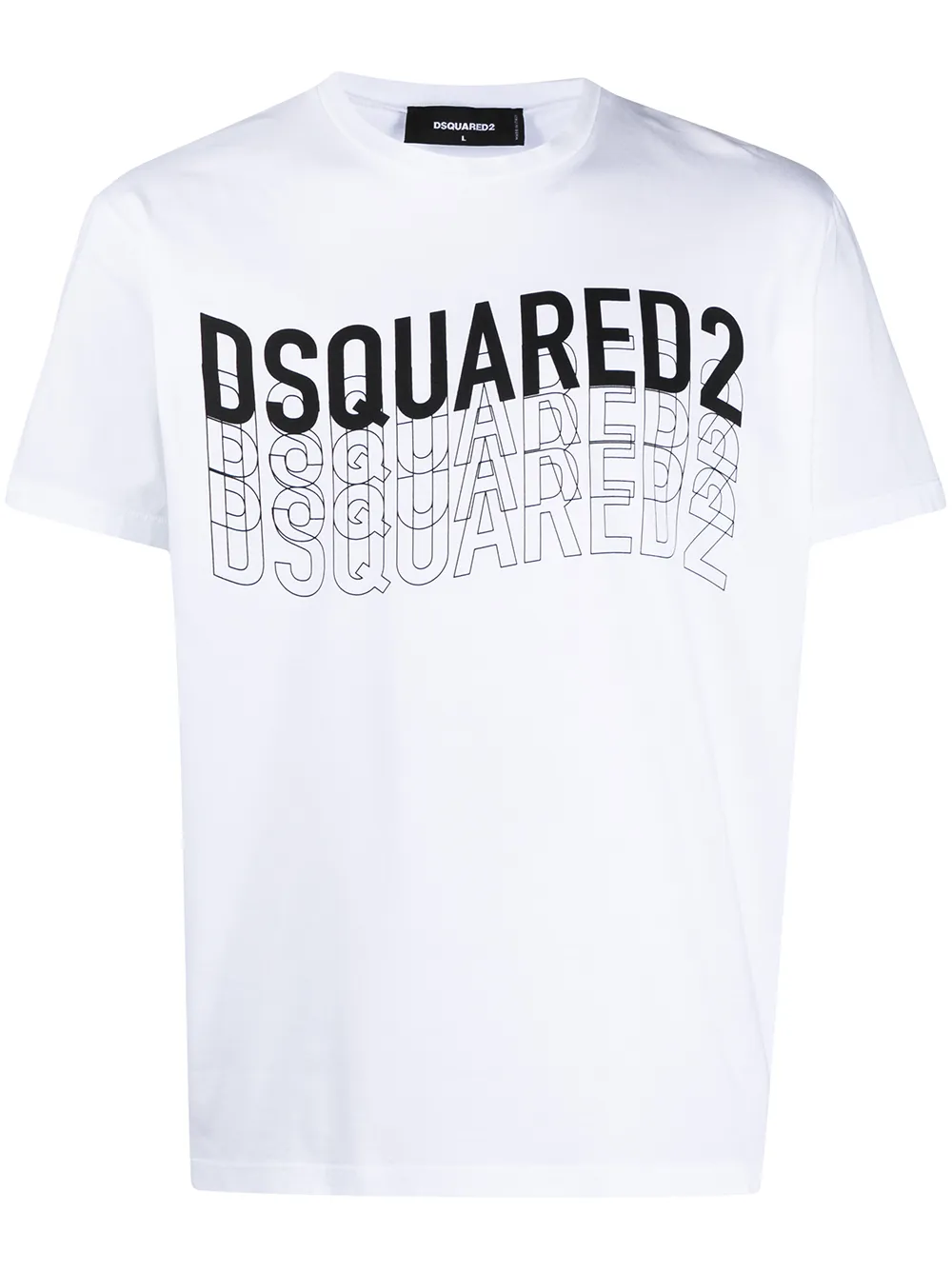 фото Dsquared2 футболка с логотипом