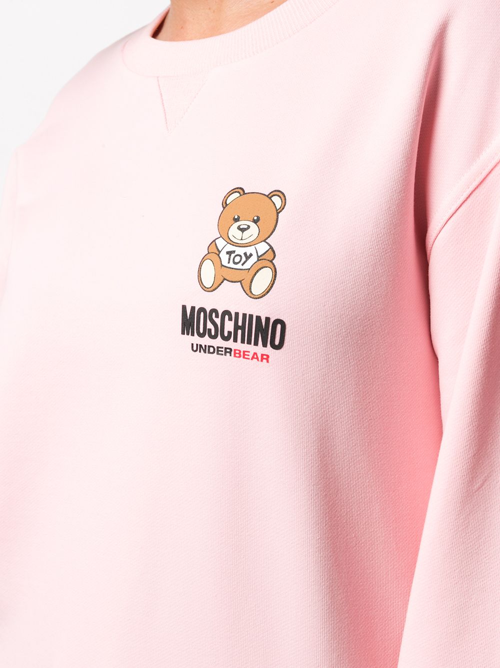 фото Moschino толстовка underbear с логотипом