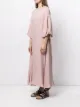 SHATHA ESSA leaf-embroidered maxi dress
