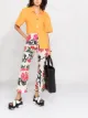 Image 2 of Marni floral-print bootcut trousers