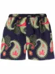 Image 1 of PACCBET paisley-print poplin shorts