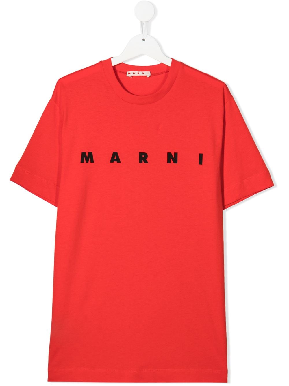 фото Marni kids футболка с логотипом